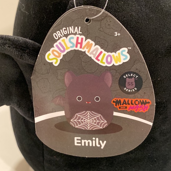 Squishmallow Emily the Bat Mallow Mash Exclusive Select Series 12” NWT limited - Picture 3 of 4